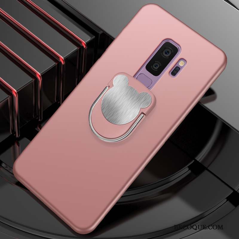 Samsung Galaxy S9+ Coque De Téléphone Fluide Doux À Bord Légères Silicone Créatif