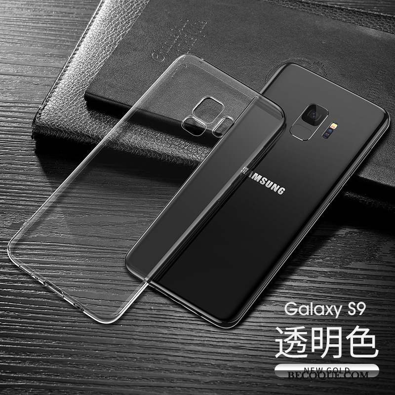 Samsung Galaxy S9 Coque Fluide Doux Tout Compris Incassable Protection Très Mince Étui