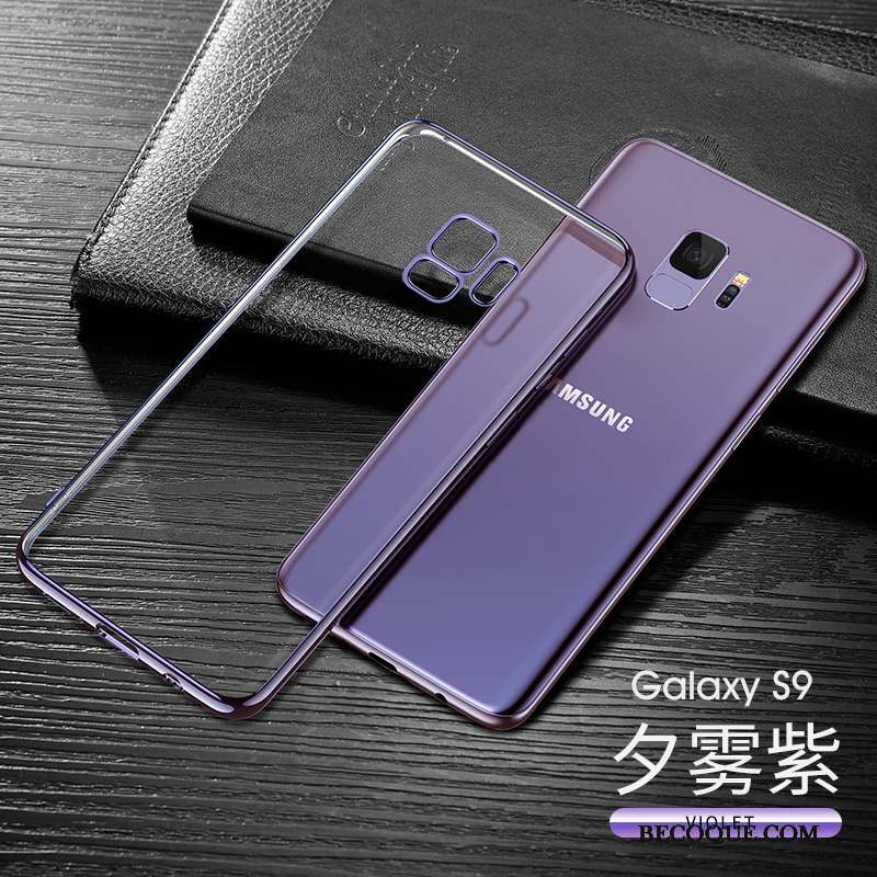 Samsung Galaxy S9 Coque Fluide Doux Tout Compris Incassable Protection Très Mince Étui