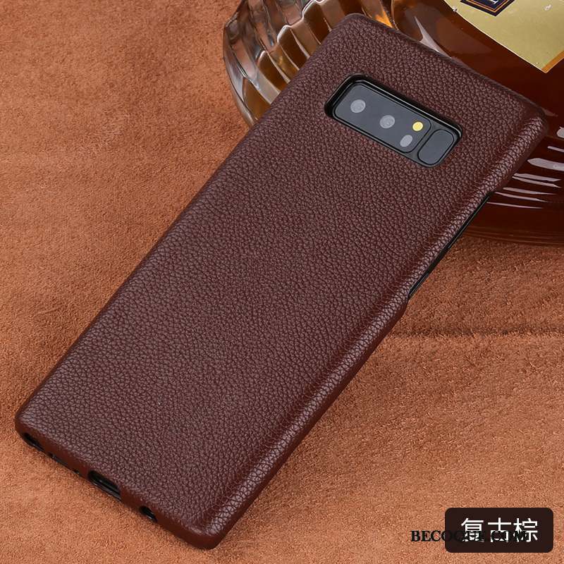 Samsung Galaxy S9 Coque Incassable Luxe Personnalité Tendance Tout Compris Étui En Cuir