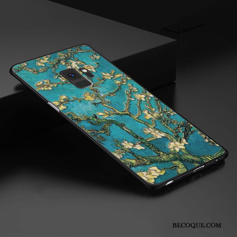 Samsung Galaxy S9 Coque Incassable Style Chinois Personnalisé Étui Dimensionnel Protection