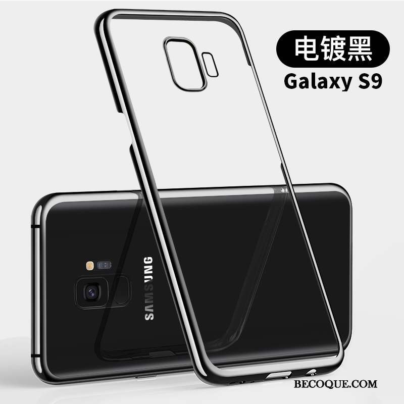 Samsung Galaxy S9 Coque Incassable Très Mince Tout Compris Bleu Étui Protection