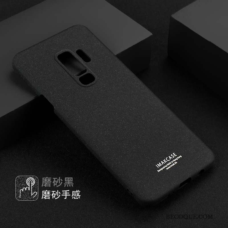 Samsung Galaxy S9+ Coque Protection Tendance Denim Support Étui Délavé En Daim