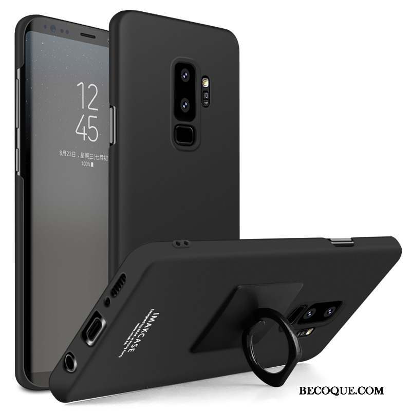 Samsung Galaxy S9+ Coque Protection Tendance Denim Support Étui Délavé En Daim