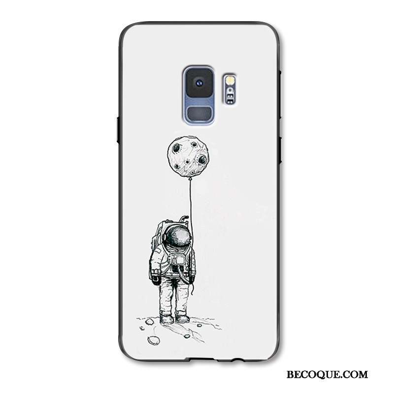 Samsung Galaxy S9 Coque Téléphone Portable Ornements Suspendus Créatif Personnalité Étui Simple