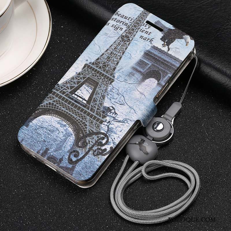 Samsung Galaxy S9 Coque Étui Housse Incassable Bleu Fluide Doux Silicone