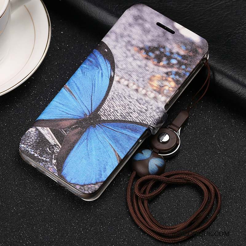 Samsung Galaxy S9 Coque Étui Housse Incassable Bleu Fluide Doux Silicone