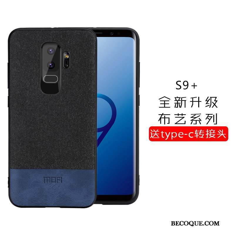 Samsung Galaxy S9+ Coque Étui Tout Compris Créatif Silicone Incassable Très Mince