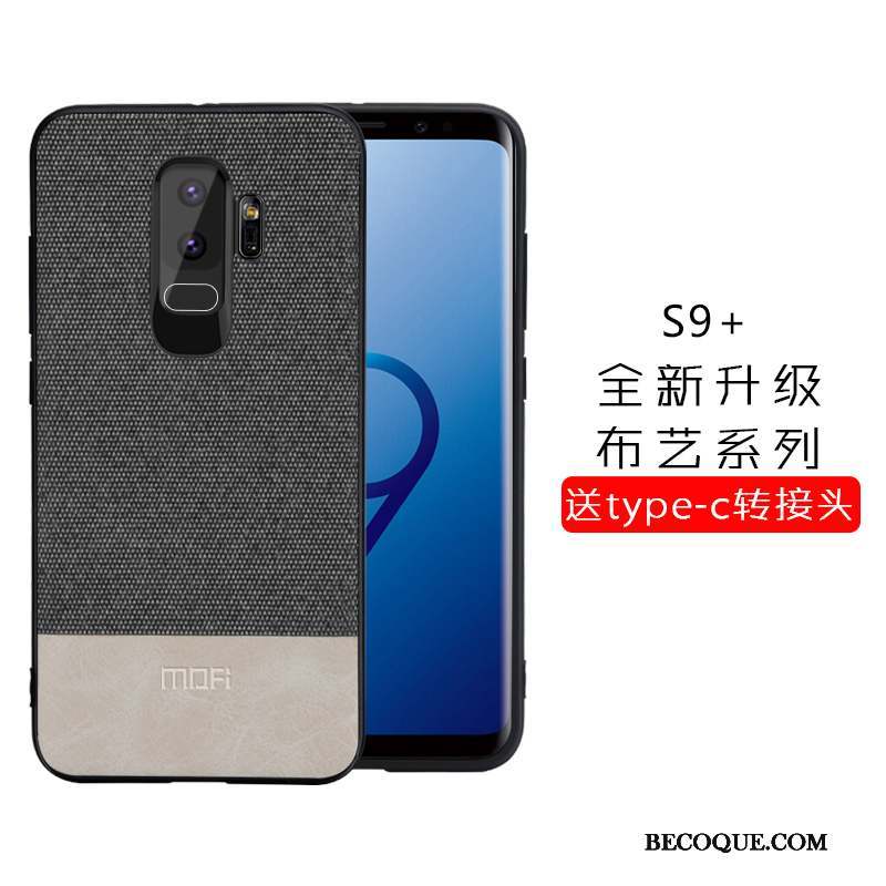 Samsung Galaxy S9+ Coque Étui Tout Compris Créatif Silicone Incassable Très Mince