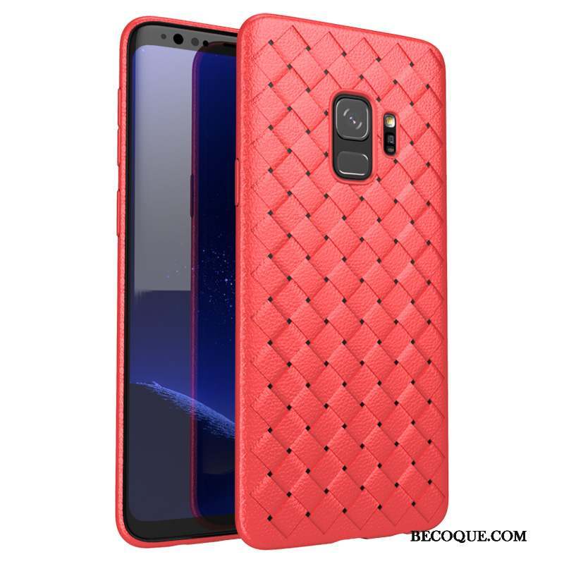 Samsung Galaxy S9 Cuir Coque Nouveau Personnalité Protection Modèle Fleurie