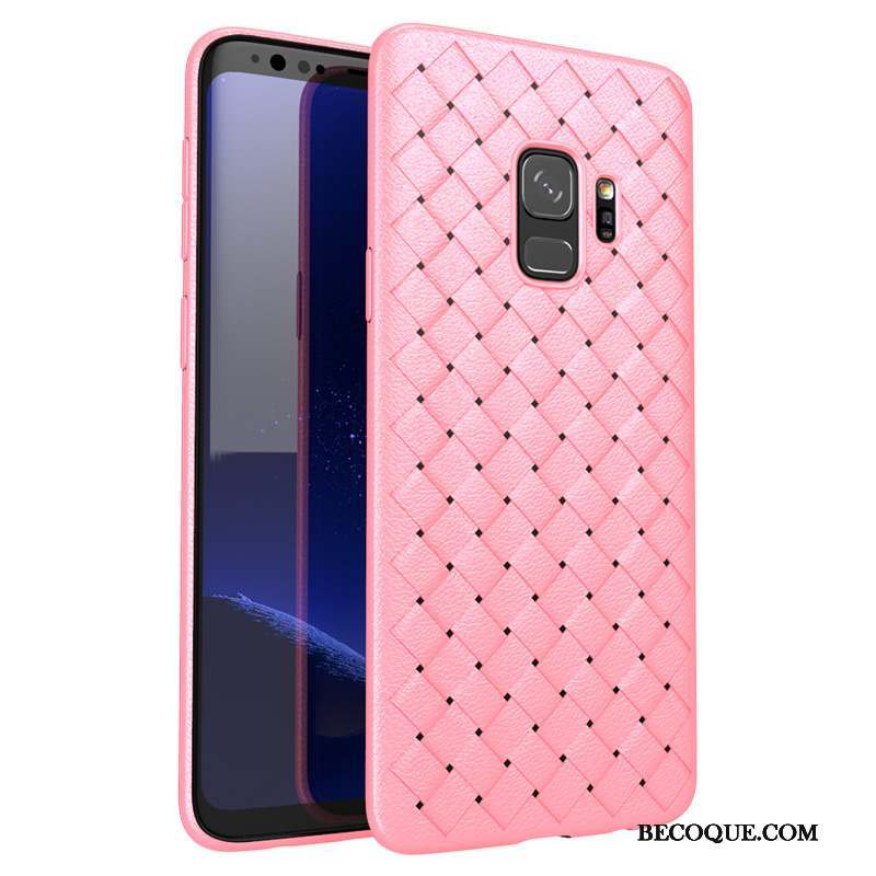 Samsung Galaxy S9 Cuir Coque Nouveau Personnalité Protection Modèle Fleurie