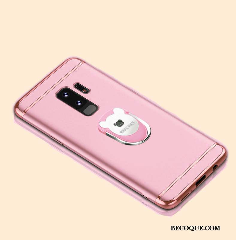 Samsung Galaxy S9 Délavé En Daim Rouge Coque De Téléphone Incassable Créatif Marque De Tendance