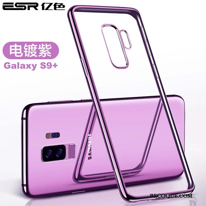 Samsung Galaxy S9+ Incassable Coque De Téléphone Protection Étui Très Mince Bleu