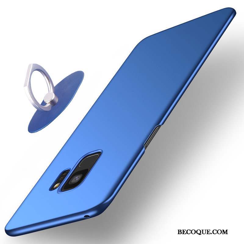 Samsung Galaxy S9 Incassable Étui Délavé En Daim Coque De Téléphone Tendance Simple