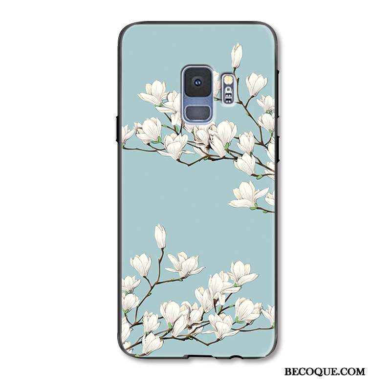 Samsung Galaxy S9 Mode Ornements Suspendus Incassable Silicone Simple Coque De Téléphone
