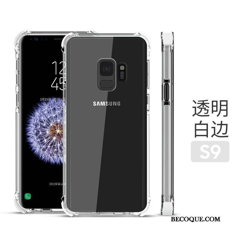 Samsung Galaxy S9 Nouveau Protection Coque De Téléphone Tout Compris Transparent Silicone