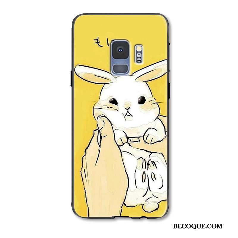 Samsung Galaxy S9+ Protection Incassable Gaufrage Charmant Dessin Animé Coque De Téléphone