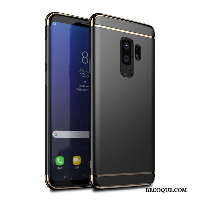 Samsung Galaxy S9 Protection Étui Délavé En Daim Coque Bleu Tout Compris