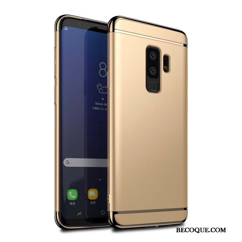 Samsung Galaxy S9 Protection Étui Délavé En Daim Coque Bleu Tout Compris