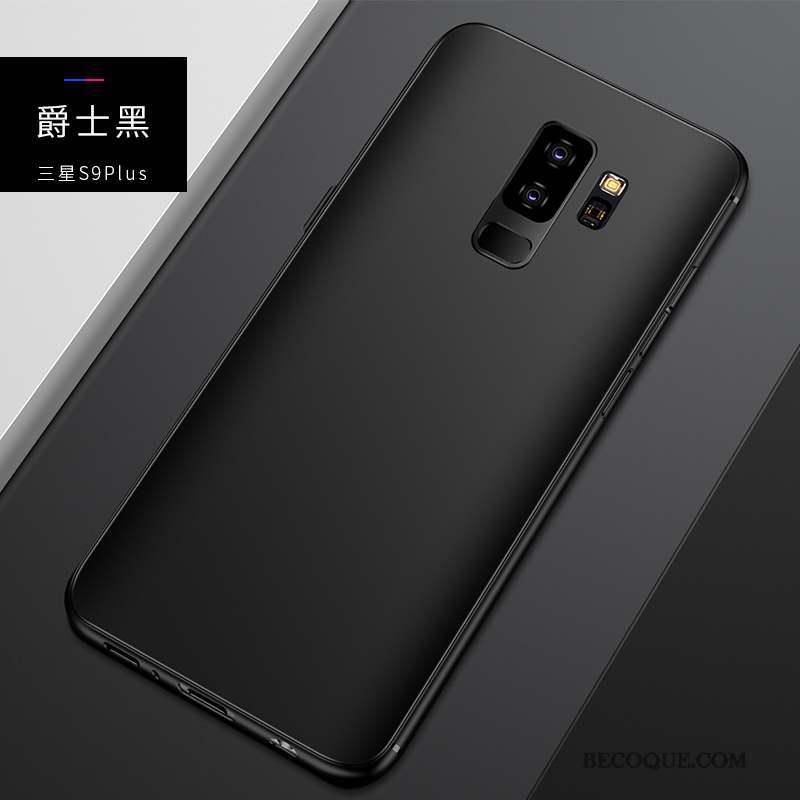 Samsung Galaxy S9+ Silicone Fluide Doux Coque De Téléphone Incassable Tendance Tout Compris