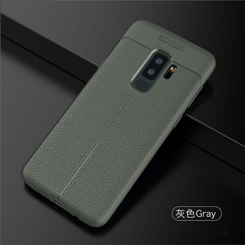 Samsung Galaxy S9+ Silicone Étui Coque De Téléphone Fluide Doux Protection Incassable