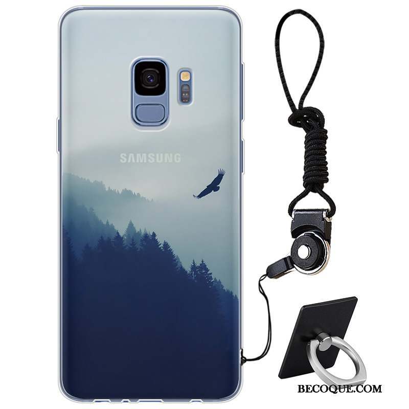 Samsung Galaxy S9 Simple Élégant Marque De Tendance Personnalité Protection Coque De Téléphone