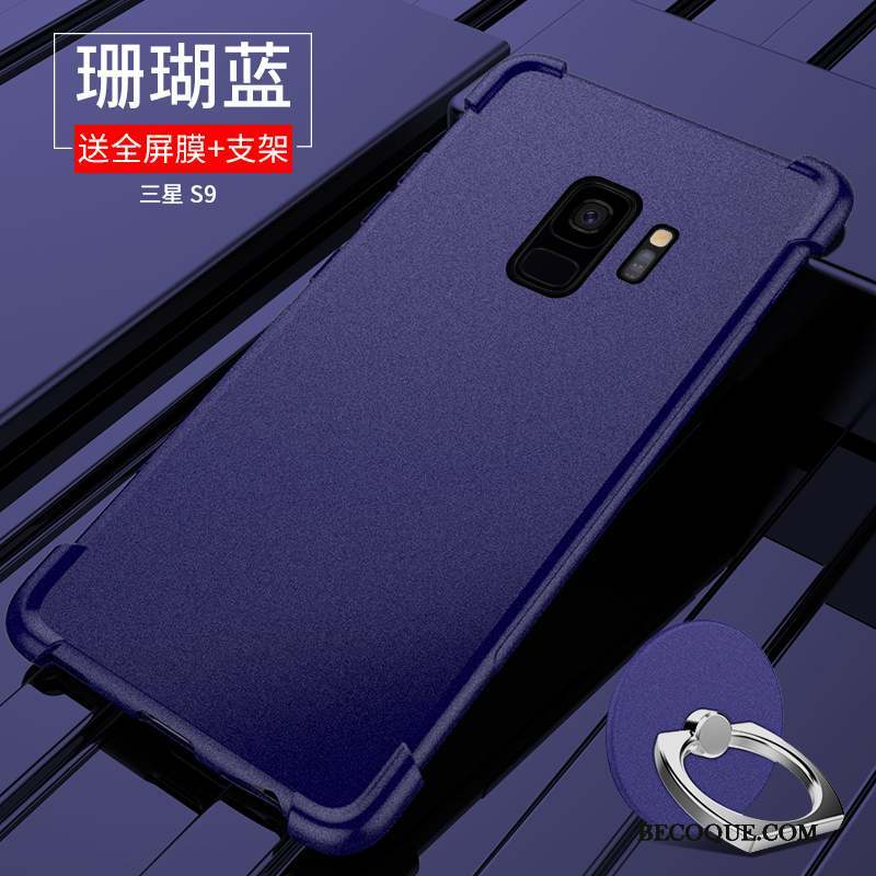 Samsung Galaxy S9 Tout Compris Coque Incassable Protection Délavé En Daim Ballon