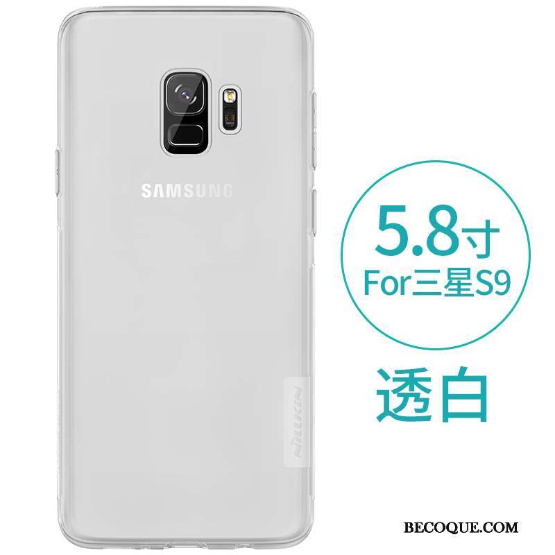 Samsung Galaxy S9 Tout Compris Coque Légères Transparent Ballon Étui