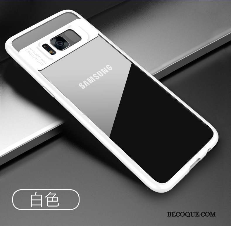 Samsung Galaxy S9 Transparent Bleu Coque De Téléphone Tout Compris Créatif Étui