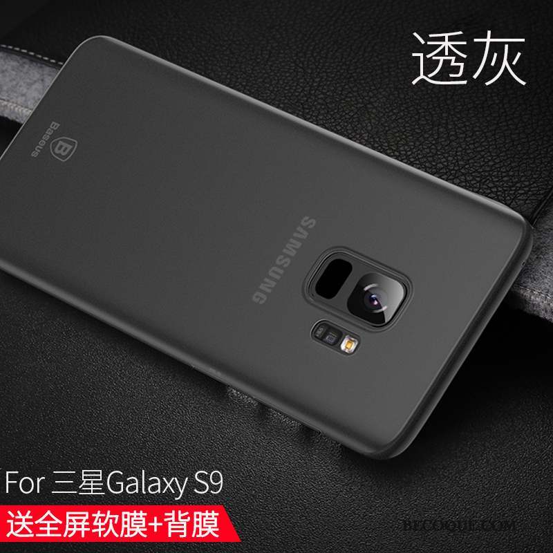 Samsung Galaxy S9 Très Mince Coque De Téléphone Protection Tout Compris Délavé En Daim Incassable