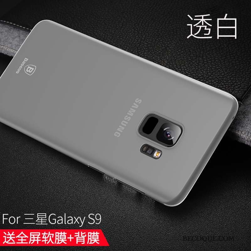 Samsung Galaxy S9 Très Mince Coque De Téléphone Protection Tout Compris Délavé En Daim Incassable