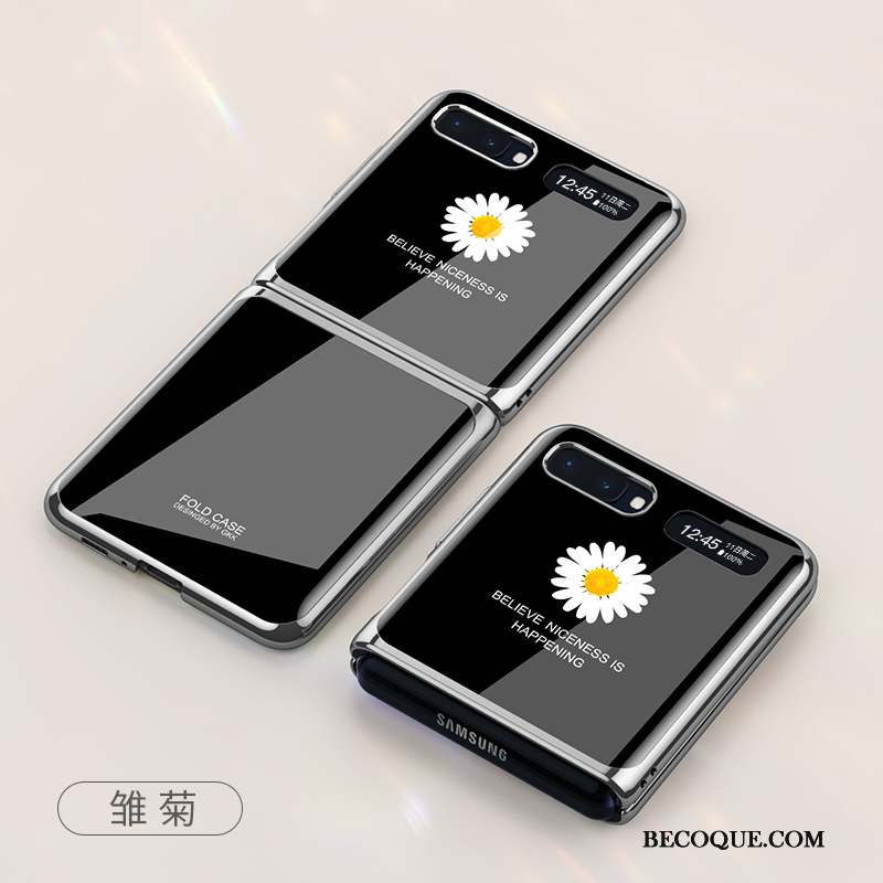 Samsung Z Flip Créatif Nouveau Téléphone Portable Coque De Téléphone Protection Verre