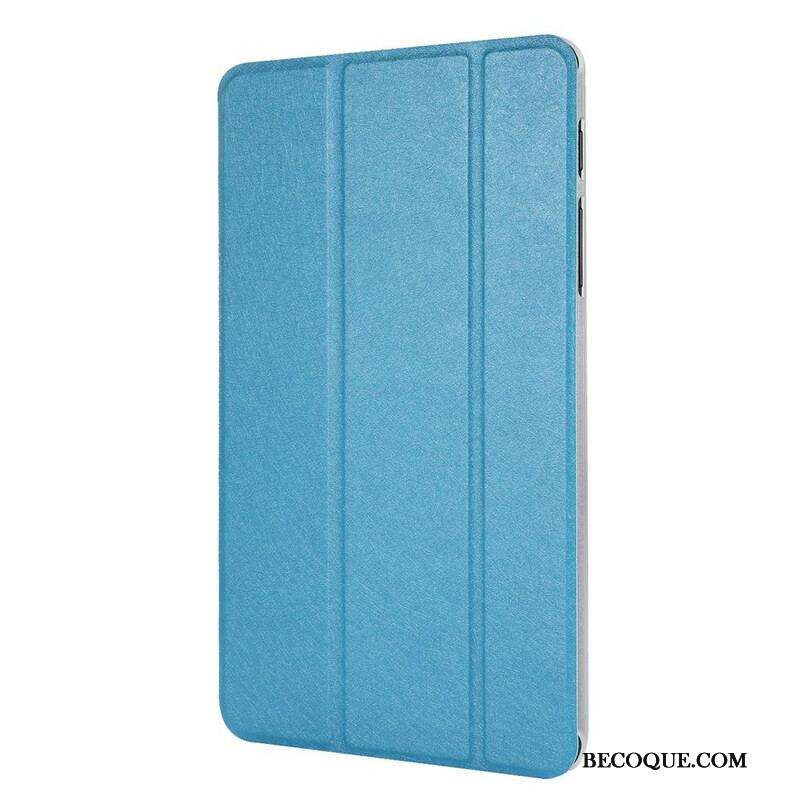 Smart Case Samsung Galaxy Tab A7 Lite Simili Cuir Texture Soie