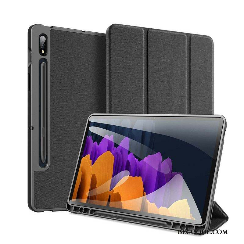 Smart Case Samsung Galaxy Tab S8 Plus / S7 Plus  / S7 FE Domo Series DUX-DUCIS