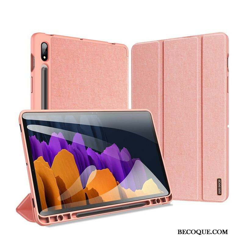 Smart Case Samsung Galaxy Tab S8 Plus / S7 Plus  / S7 FE Domo Series DUX-DUCIS