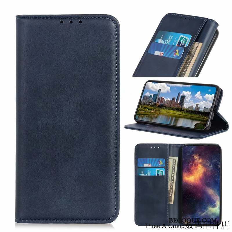 Sony Xperia 1 Ii Carte Protection Coque De Téléphone Bleu Incassable Étui