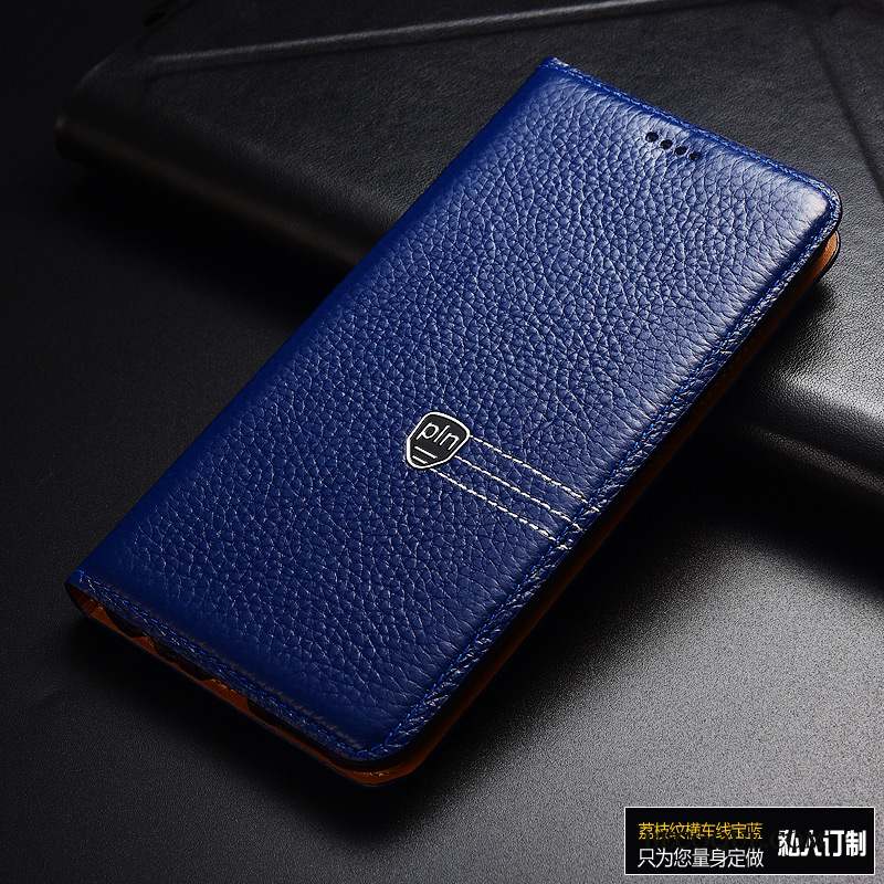 Sony Xperia 1 Protection Cuir Véritable Coque De Téléphone Étui Bovins Étui En Cuir