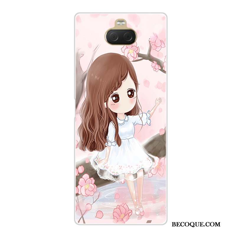 Sony Xperia 10 Coque Protection Petit Incassable Tout Compris Rose Frais