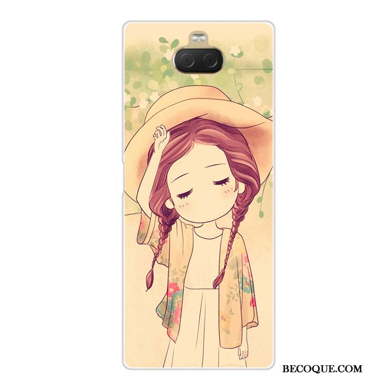 Sony Xperia 10 Coque Protection Petit Incassable Tout Compris Rose Frais