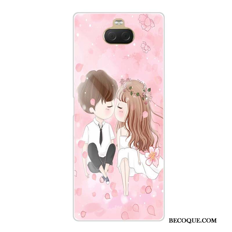 Sony Xperia 10 Coque Protection Petit Incassable Tout Compris Rose Frais