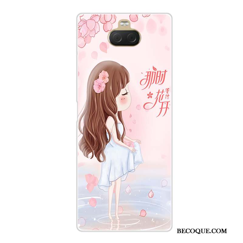 Sony Xperia 10 Coque Protection Petit Incassable Tout Compris Rose Frais