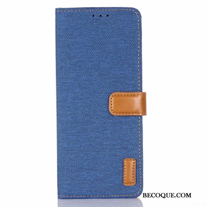 Sony Xperia 10 Ii Protection Coque Portefeuille Noir Étui En Cuir Téléphone Portable