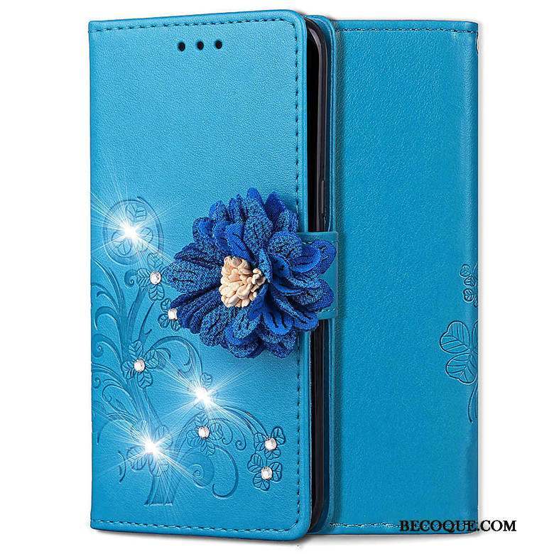 Sony Xperia 10 Plus Coque Incassable Fluide Doux Bleu Housse Silicone Étui En Cuir