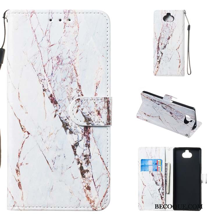 Sony Xperia 10 Plus Multicolore Coque De Téléphone Étui En Cuir Clamshell Protection