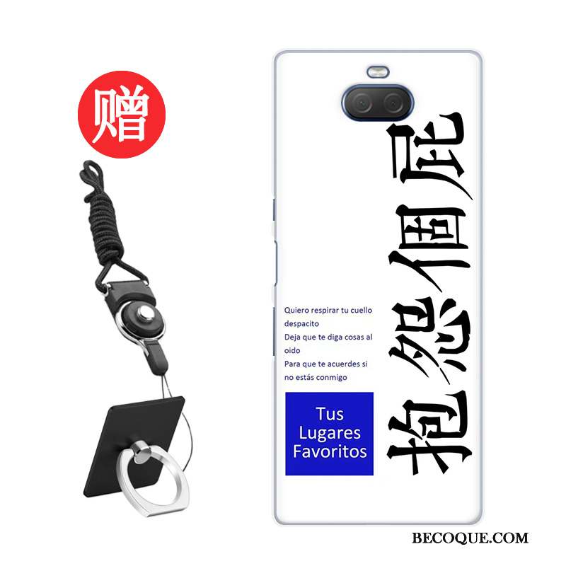 Sony Xperia 10 Plus Tempérer Étui Coque De Téléphone Personnalisé Protection Membrane