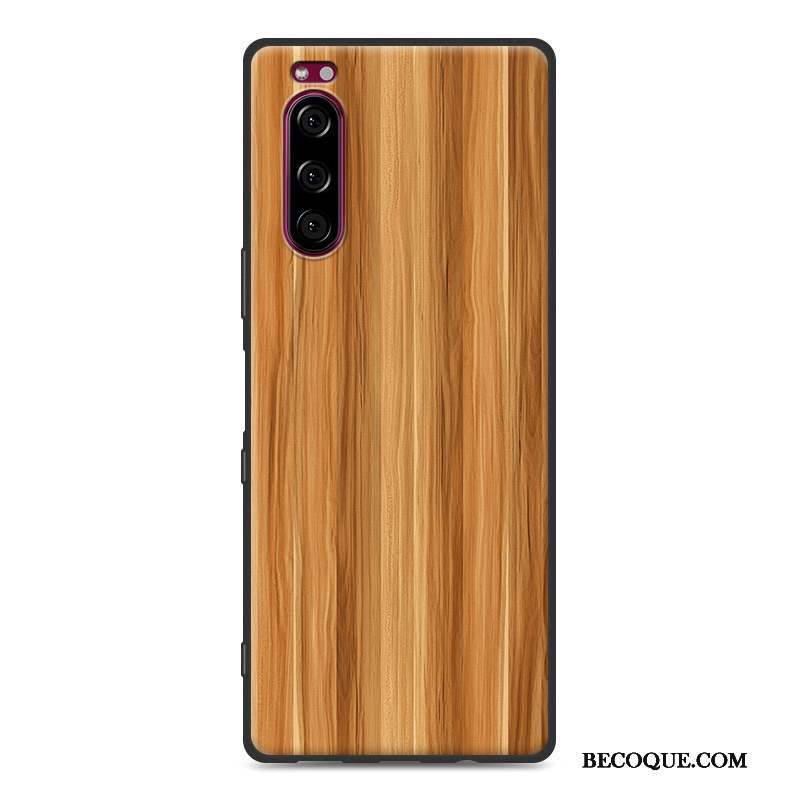 Sony Xperia 5 Grand Modèle Fleurie Étui Coque De Téléphone Simple Protection