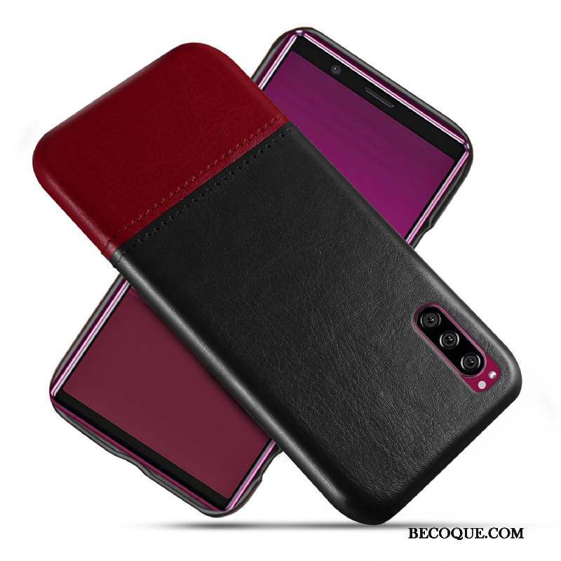 Sony Xperia 5 Personnalité Cuir Étui Qualité Coque Téléphone Portable