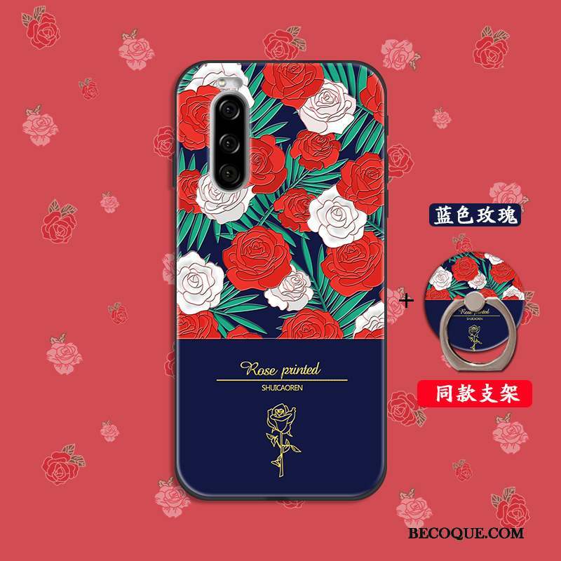 Sony Xperia 5 Protection Coque De Téléphone Étui Fluide Doux Silicone Rose