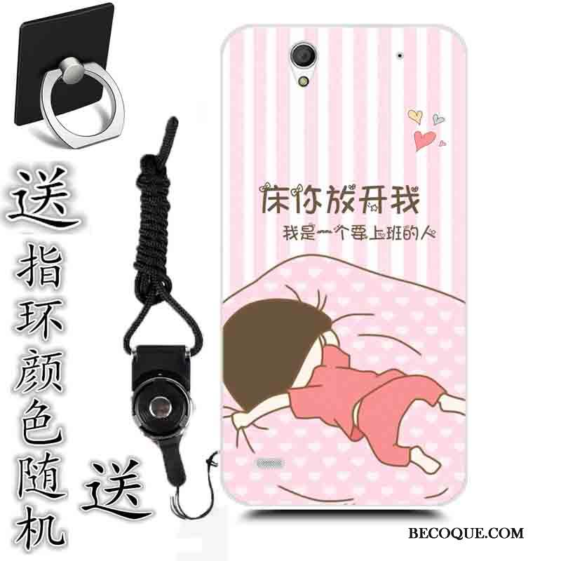 Sony Xperia C4 Dessin Animé Tendance Peinture Incassable Coque Fluide Doux