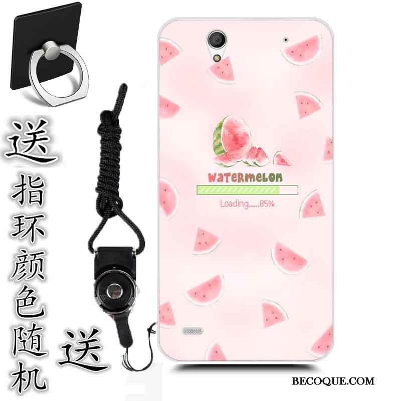 Sony Xperia C4 Dessin Animé Tendance Peinture Incassable Coque Fluide Doux